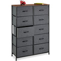 Commode pratique en MDF et acier