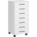 Gris clair armoire style industriel avec 7 tiroirs