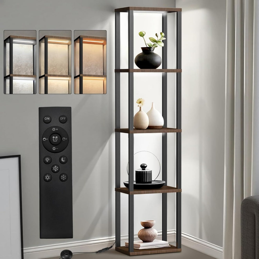 En bois massive bibliotheque gris 27 x 38 x 40 cm