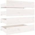 Armoire de rangement gris clair rustique