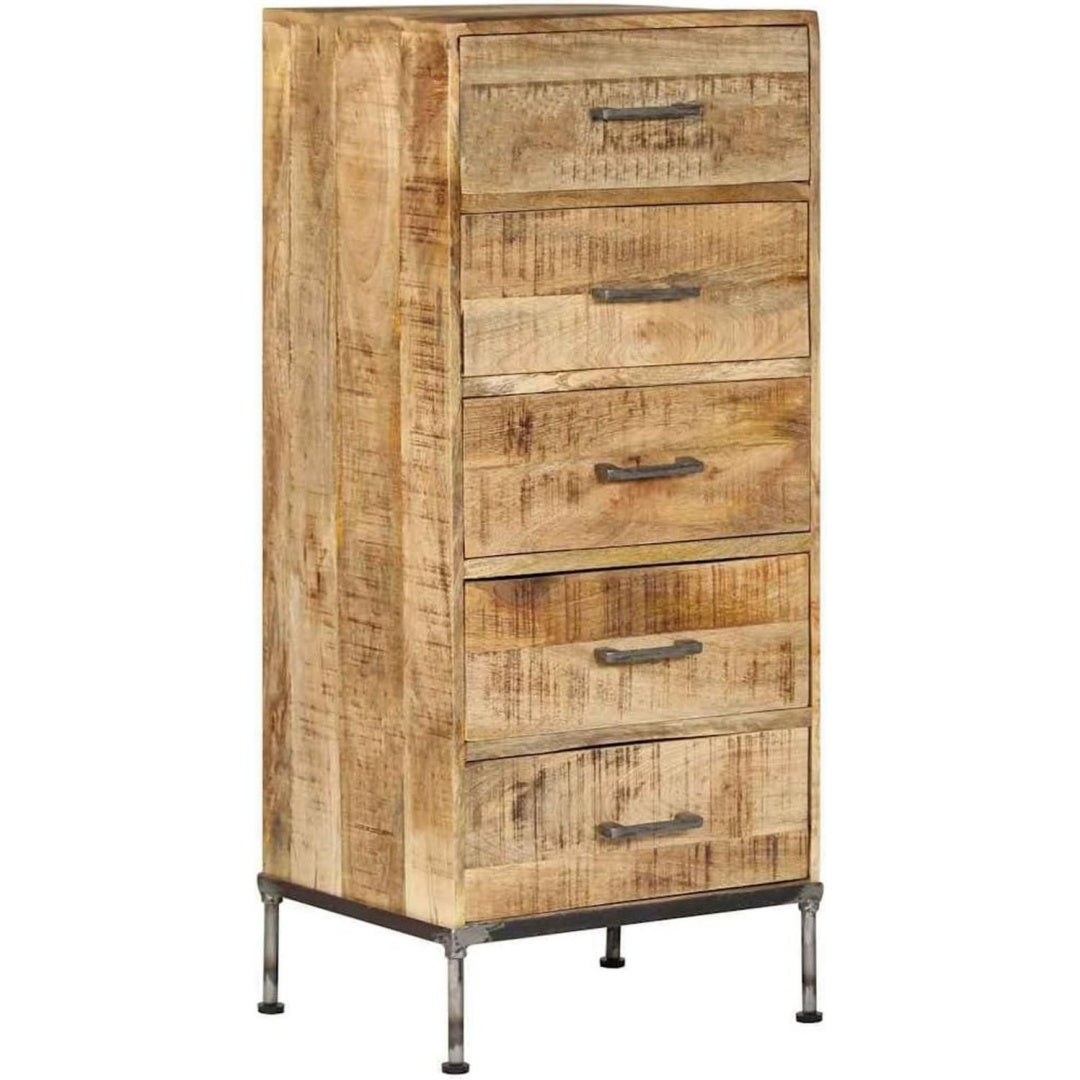 Armoire de rangement marron pour salon