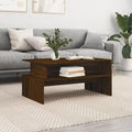 Table basse astucieux gris clair 90 x 55 x 42.5 cm