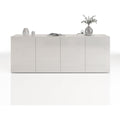 Buffet gris clair 180 x 38 x 70 cm