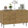 Commode marron en chene et MDF