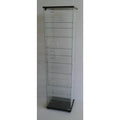Style industriel, armoire vitree gris, verre