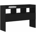 Buffet design en bois noir