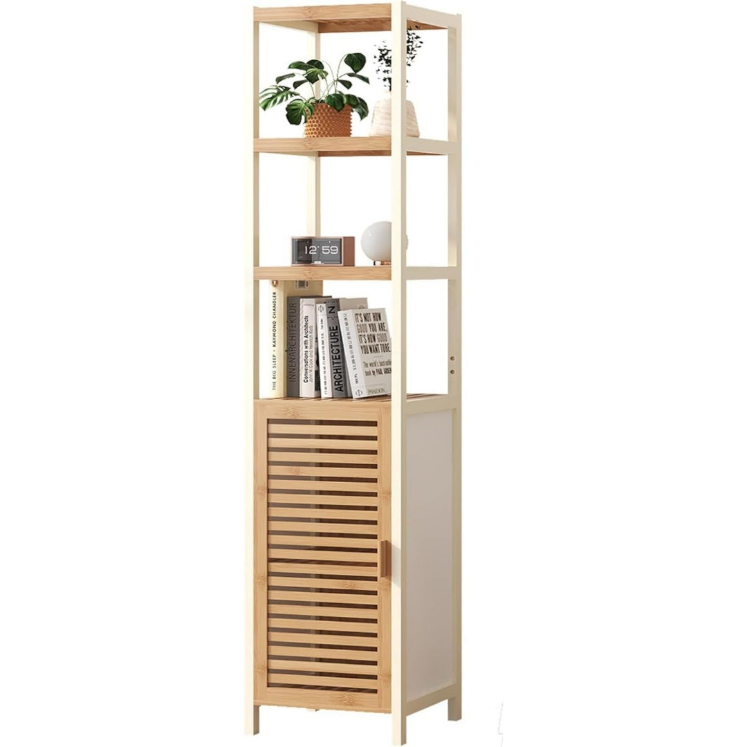 etagere structure metallique marron 3 niches