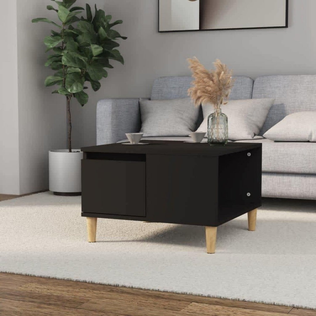 Table basse gris authentique classique 55 x 55 x 36.5 cm