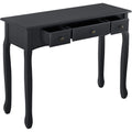 Magnifique console gris fonce esprit vintage en acier