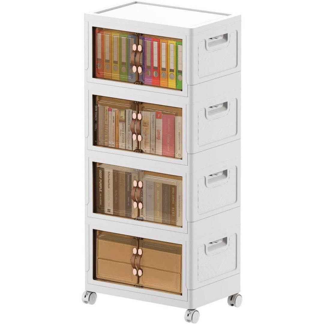 Pour chambre d'enfant meuble de rangement 112.5 cm de haut gris clair