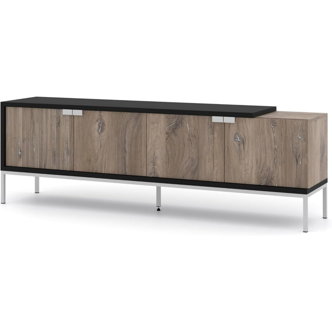 Meuble TV contemporain marron