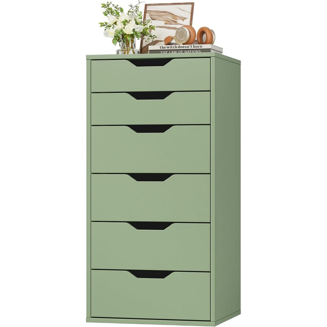 Armoire de rangement Verte en bois