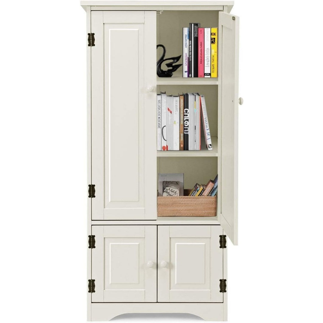 Style Cachet vintage, bibliotheque gris clair