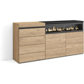 Commode marron pour la chambre