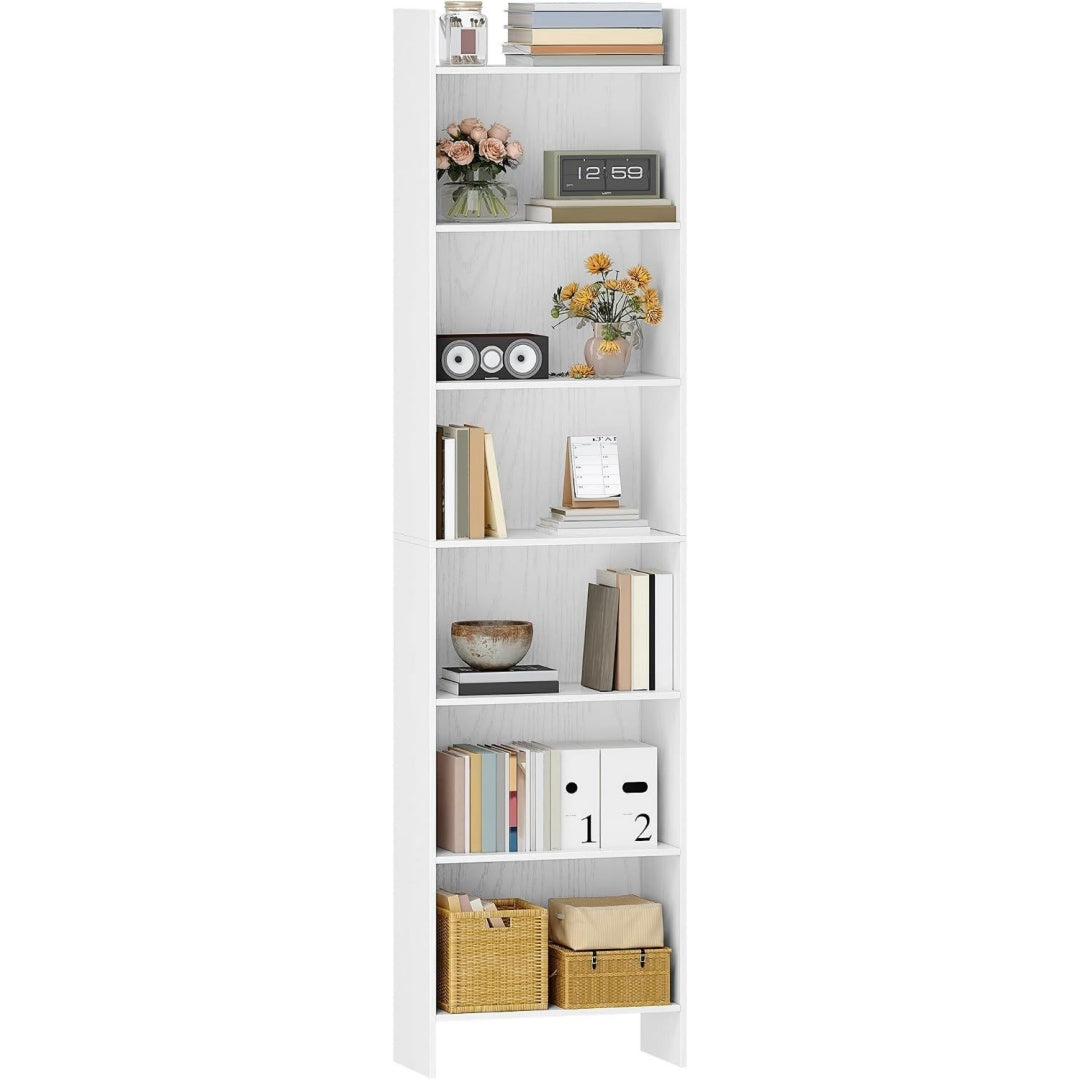 Bibliotheque gris clair 24 x 48 x 197.4 cm